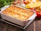 <strong>Lasagne</strong> mit B&eacute;chamelso&szlig;e und Feldsalat