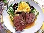 Kohlrabi-Gratin mit <strong>Rinderfilet</strong>