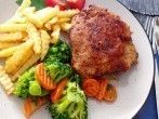 <strong>Cordon Bleu</strong> aus Schweinefleisch oder H&auml;hnchen