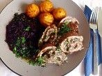 Involtini vom Kalb mit Salbei, Schinken und <strong>Kartoffel</strong>-Pilz-F&uuml;llung