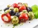 Antipasti-Salat mit Öl-Verwertung