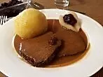 Fränkischer Sauerbraten mit Kloß und weltbester Soße - wie bei Mama