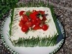 Pikante Sandwichtorte mit Frischk&auml;se