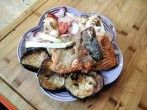 Lachs mit Gem&uuml;se