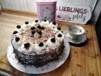 Schwarzwälder Kirschtorte mit Wiener Boden