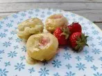 Gebackene Erdbeeren mit Honig