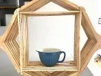 DIY: Regal aus Kleiderbügeln selber bauen