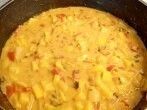 Vegetarisches <strong>Curry</strong> mit Nudeln