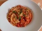 <strong>Spaghetti</strong> mit Thunfischso&szlig;e