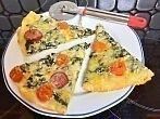 Pizza mit Spinat - einfach und genial