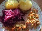 Sauerbraten in Gemüsesoße - einfach und lecker