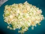 Reis mit Walnuss-Bärlauch-Pesto