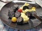 <strong>Kartoffelp&uuml;ree</strong> mit Sahne und gebratener Speckwurst