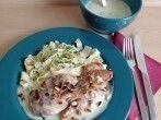 H&auml;hnchenbrust mit Zitronen-<strong>Thymian</strong>-Sauce