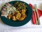 Herzhafte Matjesfilets mit <strong>R&ouml;stkartoffeln</strong> und Bohnen