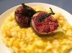 Butternut-K&uuml;rbis-<strong>Risotto</strong> mit Salbei & Feige