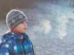 „Warum kann ich im Winter meinen Atem sehen?“
