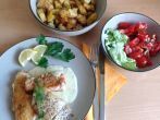 Fischteller mit Dill-<strong>Senfsauce</strong>