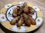H&auml;hnchenschenkel mit Kartoffeln - alles aus einem Topf