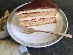 Schichttorte mit Baileys und Marzipan