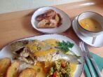 Dorade mit Zitrus-So&szlig;e aus der Pfanne