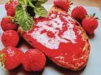 Erdbeermarmelade – einfaches Rezept mit Himbeersirup