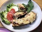 <strong>Gef&uuml;llte</strong> Zucchini aus dem Airfryer