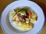 Gem&uuml;segratin mit Kartoffeln und Wurst