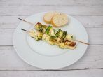 Halloumi-<strong>Zucchini</strong>-Spie&szlig;e zum Grillen