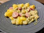 Dicke <strong>Bohnen</strong> mit Kartoffeln untereinander