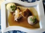Sonntagshahn aus dem Ofen