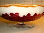 Schneller Himbeernachtisch