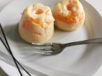 K&auml;sekuchen-Muffins mit Mandarinen (High Protein)