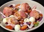 Knusprige Bacon-Mozzarellabällchen aus der Heißluftfritteuse