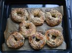 Schnelle Dinkel-<strong>Bagels</strong> mit Joghurt