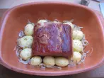 Kassler aus dem Römertopf