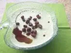 Sauerampfer-Joghurtcreme-Dessert