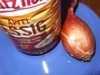 Zwiebeln und Essig gegen Dornwarzen