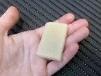 Kleber an den Fingern: Gallseife