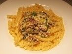 Nudeln mit <strong>Zucchini</strong>-So&szlig;e