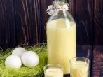Eierlikör mit Milch