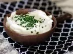 Labneh, ein orientalischer Frischkäse