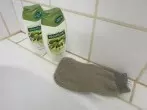 Duschgel sparsamer verwenden mit Duschschwamm