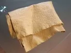 Hartes Fensterleder wieder weich mit Schmierseife