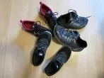 Waschprogramm für Turnschuhe, Sohlen mit Badreiniger reinigen