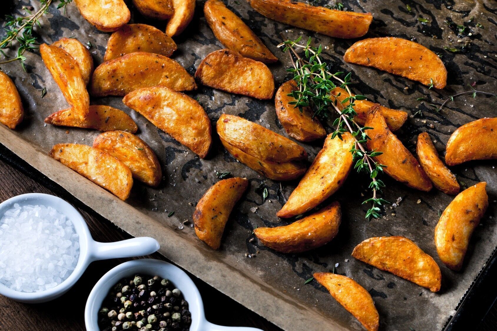 Wie Lange Brauchen Kartoffelspalten Im Ofen Rezept: Kartoffelspalten mit Quark | Frag Mutti