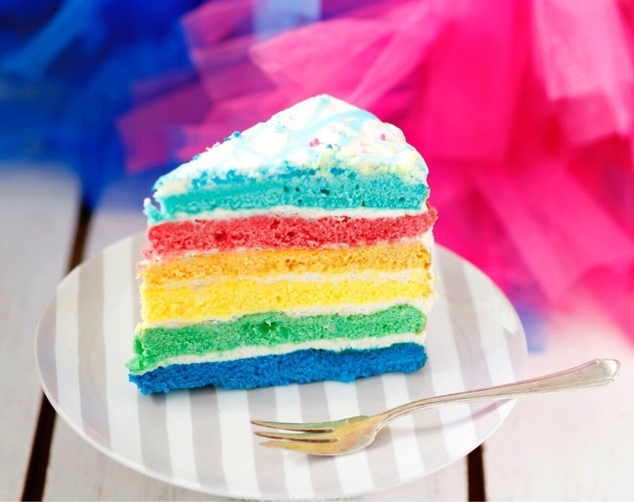 Rezept: Regenbogenkuchen | Frag Mutti