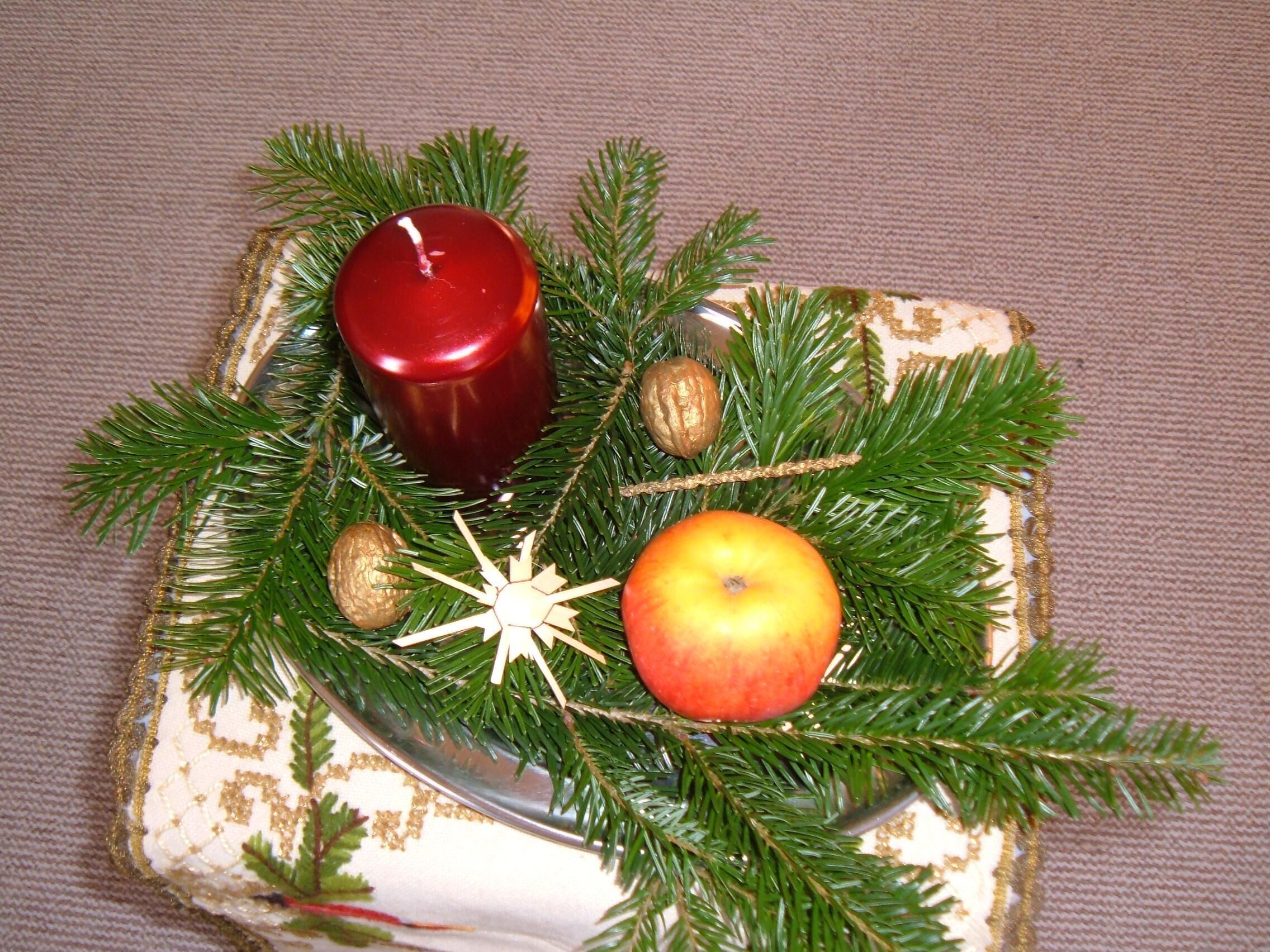 Adventsgesteck länger haltbar Frag Mutti