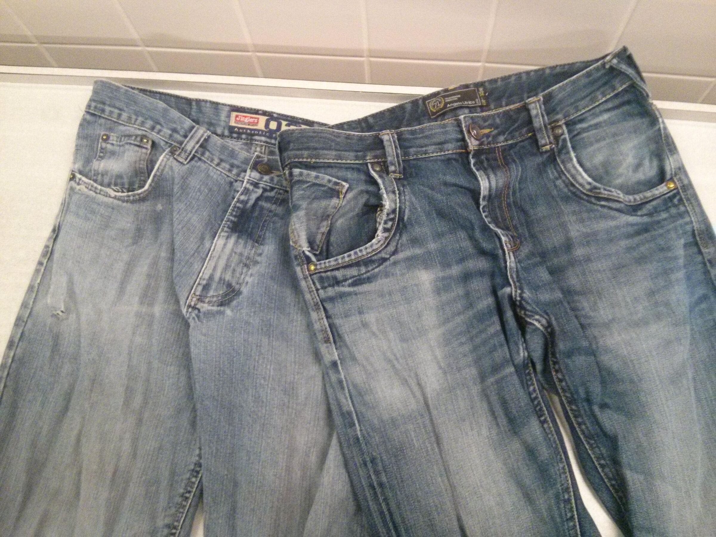 Ausgeblichene Jeans färben Frag Mutti