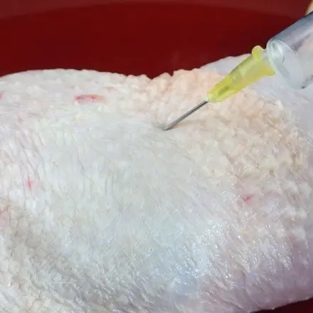 Geflügel & Fleisch mit mehr Geschmack durch "Gewürzinjektion"